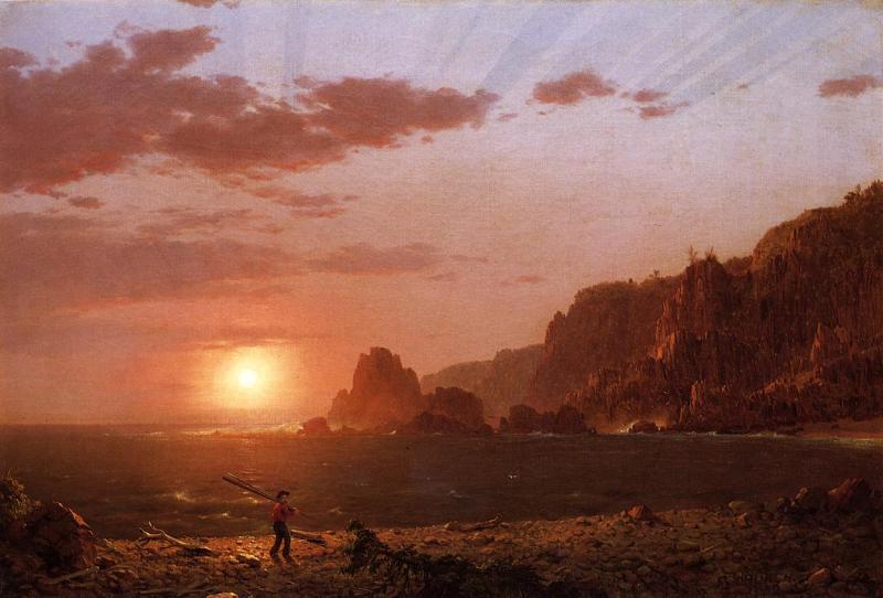 Frederic Edwin Church Grand Manan Island Bay of Fundy France oil painting art
